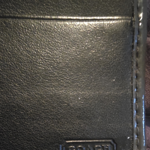 Coach Leopard Print Tote Bag And Wallet Set - Black and Gray - Picture 5 of 15